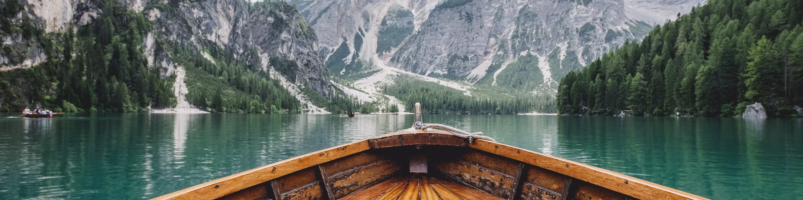 Boat on lake